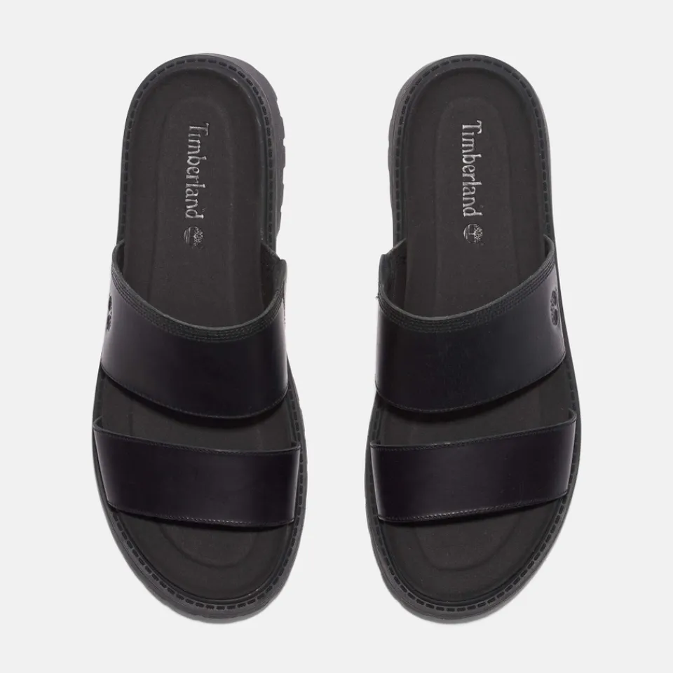 Sandals & Slides|Sandals|ïn home Timberland Women's Clairemont Way Leather Slide Sandals - UK 4