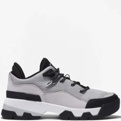 Trainers|Dr. Martens Timberland Women's Euro Swift F/L Low Nubuck Trainers - Light Grey - UK 5