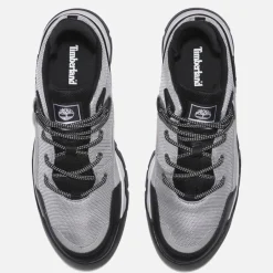 Trainers|Dr. Martens Timberland Women's Euro Swift F/L Low Nubuck Trainers - Light Grey - UK 5