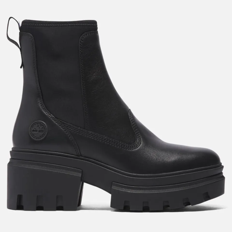 Boots|Timberland Women's Everleigh Leather Chelsea Boots - UK 5