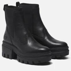 Boots|Timberland Women's Everleigh Leather Chelsea Boots - UK 5