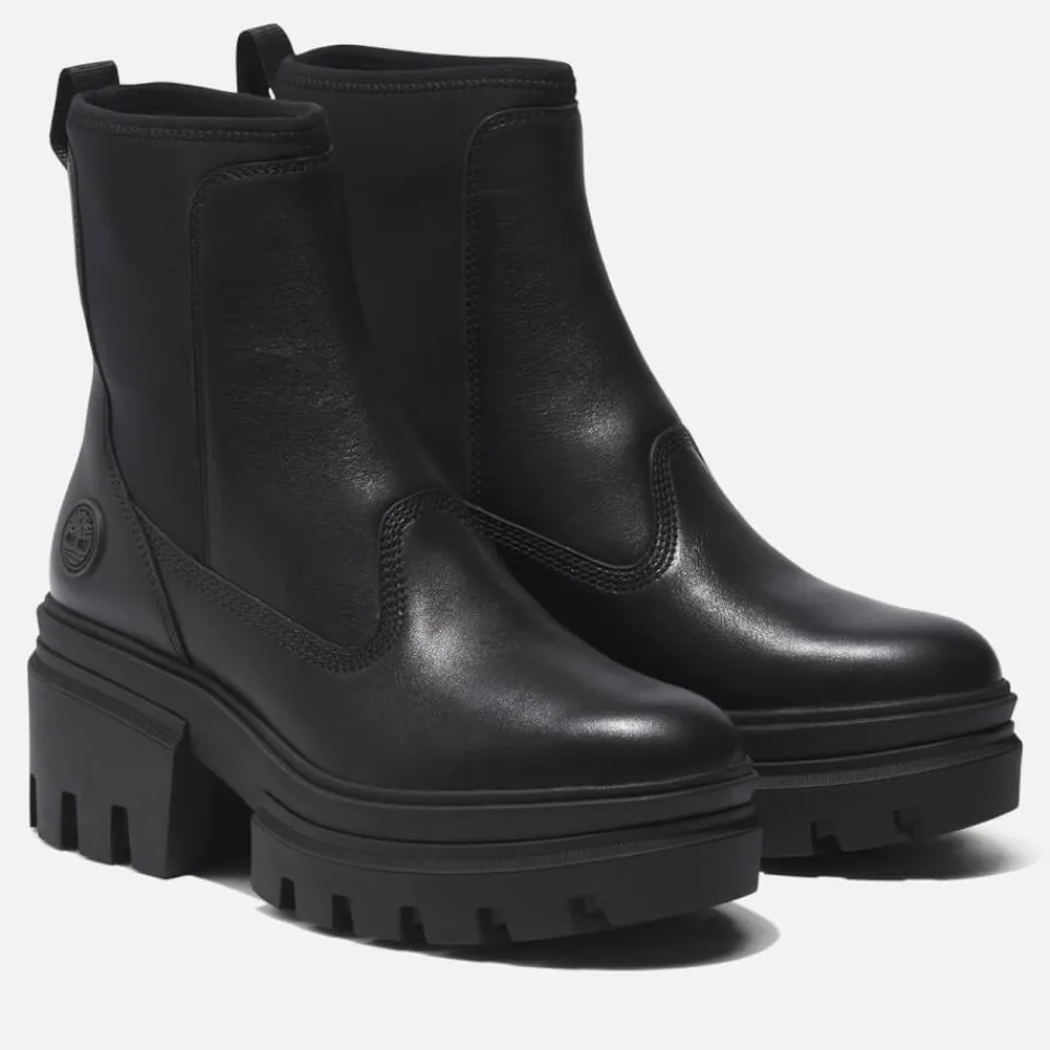 Boots|Timberland Women's Everleigh Leather Chelsea Boots - UK 5
