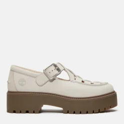 Flats|Cras Timberland Women's Stone Street Fisherman 'Natural Pack' Shoes - UK 3