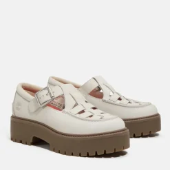 Flats|Cras Timberland Women's Stone Street Fisherman 'Natural Pack' Shoes - UK 3