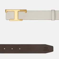 Belts|Castañer Tod's Reversible T Logo Leather Belt - 80cm
