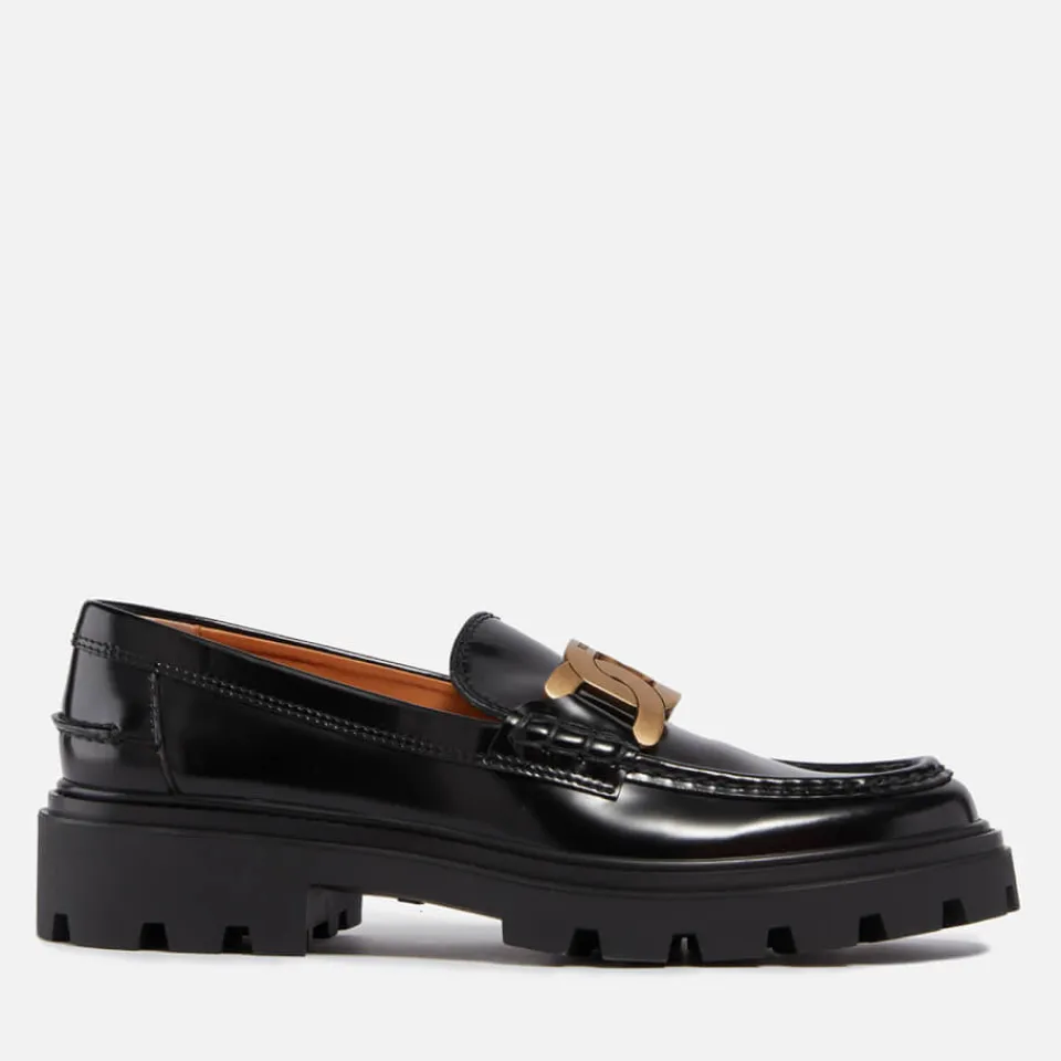 Loafers|Tod's Women's Gomma Leather Loafers - UK 3