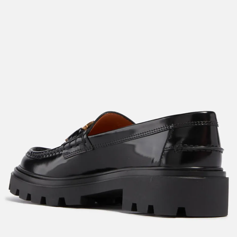 Loafers|Tod's Women's Gomma Leather Loafers - UK 3