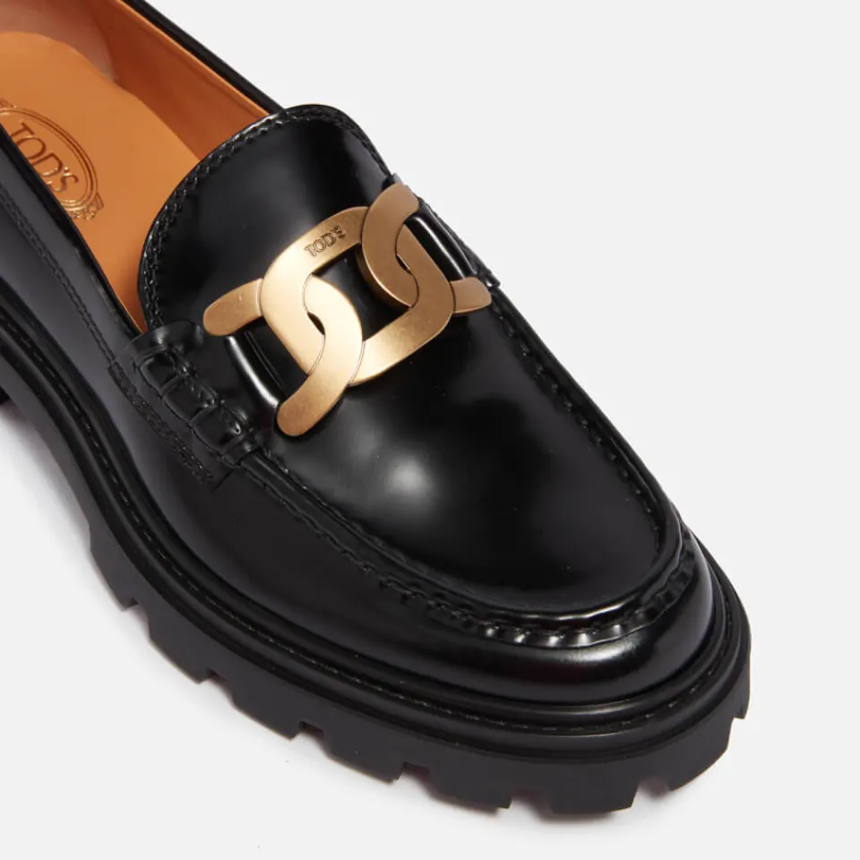 Loafers|Tod's Women's Gomma Leather Loafers - UK 3