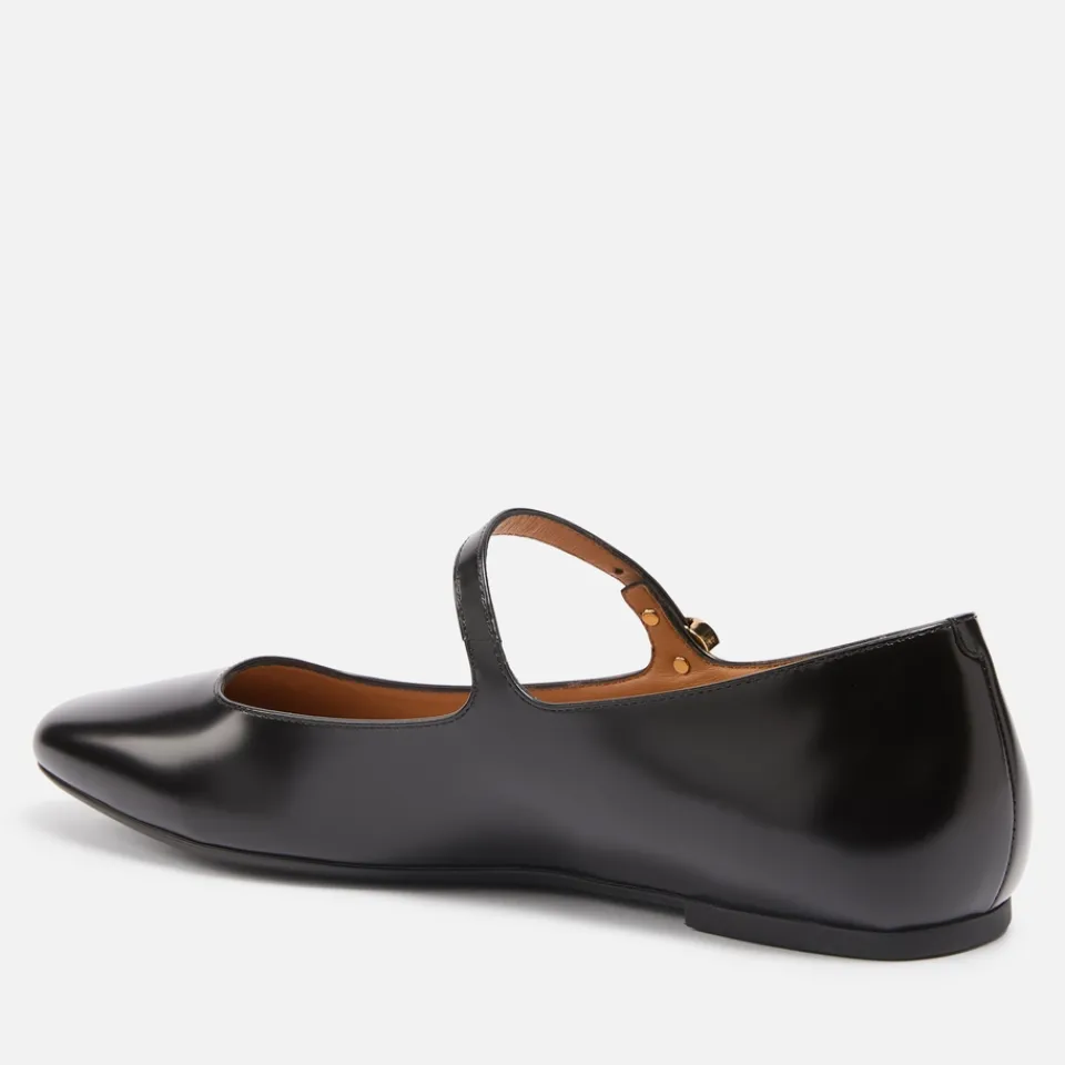 Flats|Tod's Women's Leather Ballet Flats - 4