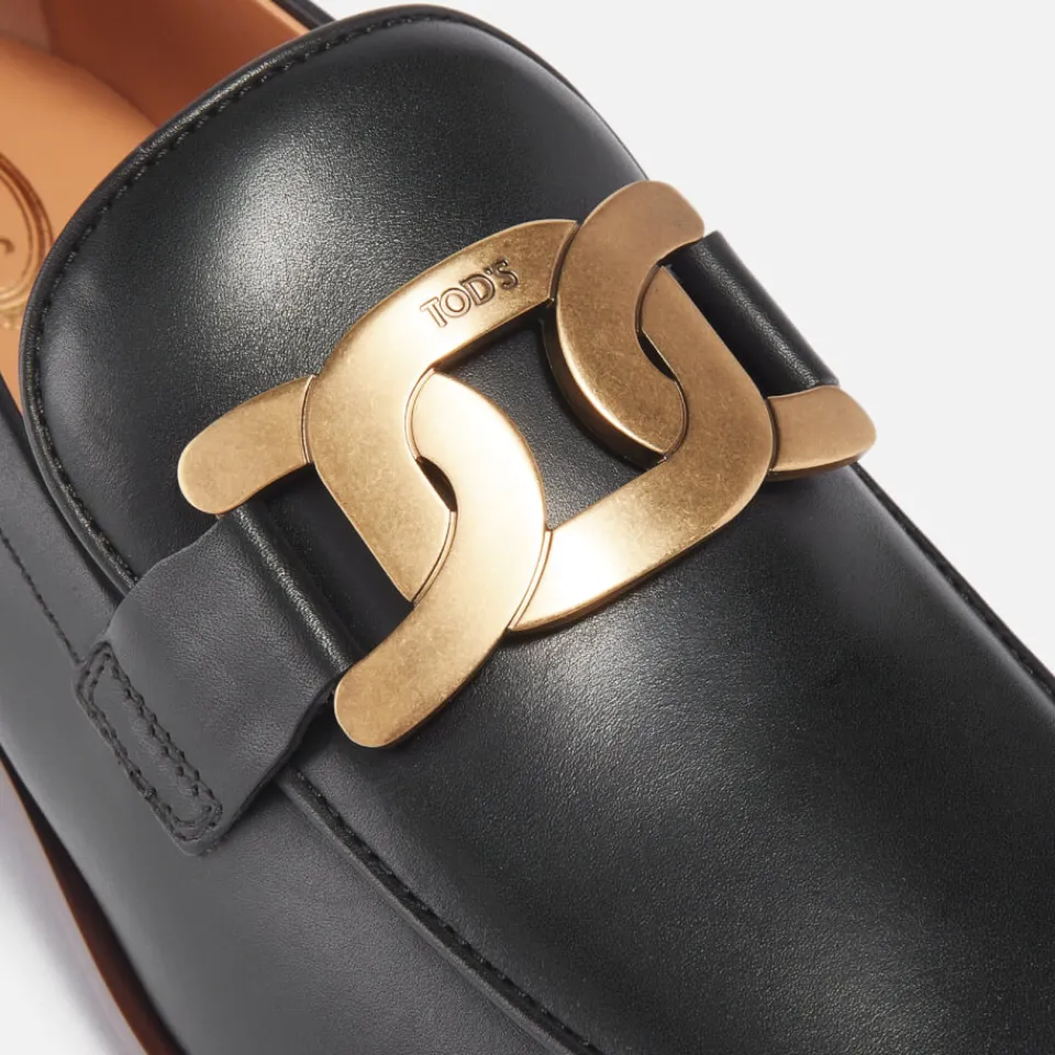 Loafers|Golden Goose Tod's Women's Leather Heeled Loafers - UK 6