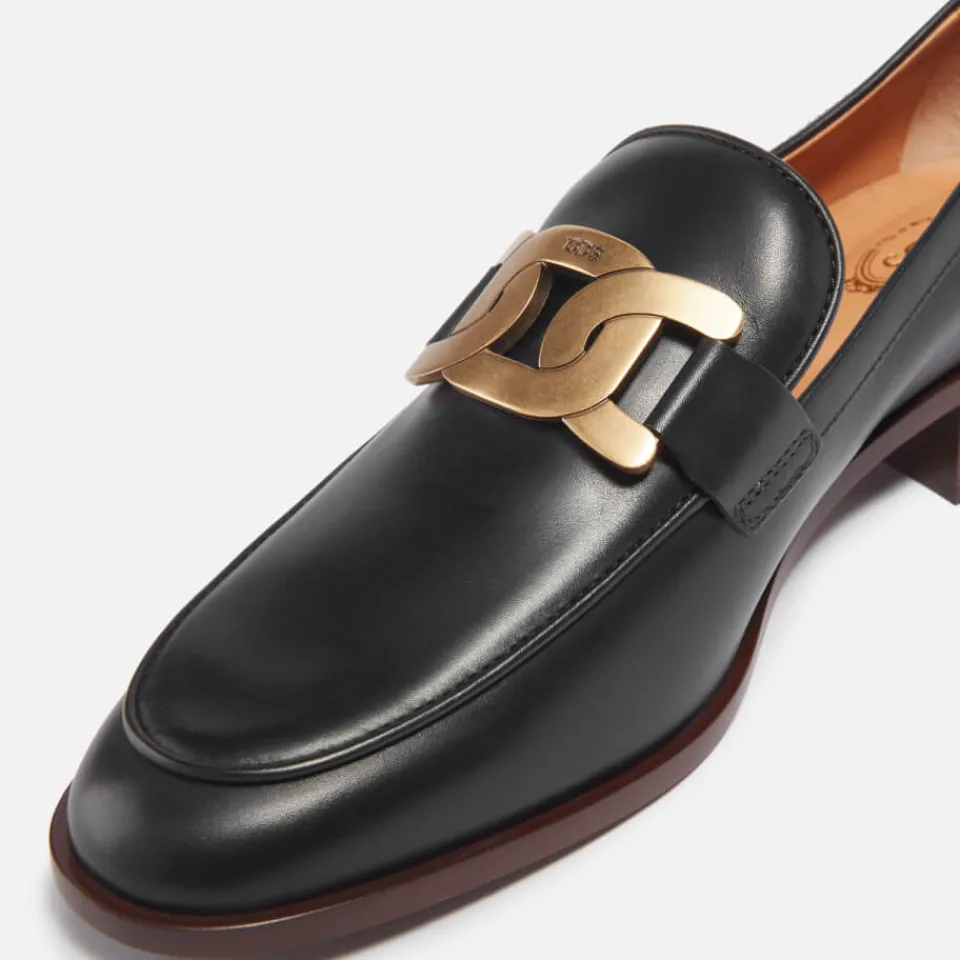 Loafers|Golden Goose Tod's Women's Leather Heeled Loafers - UK 6