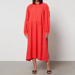 Dresses|Dresses|Isabel Marant Toit Volant Moonrise Cloqué Midi Dress - XS/S