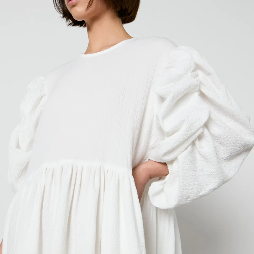 Dresses|Dresses|Toit Volant Ottille Garden Cloqué Midi Dress - M/L