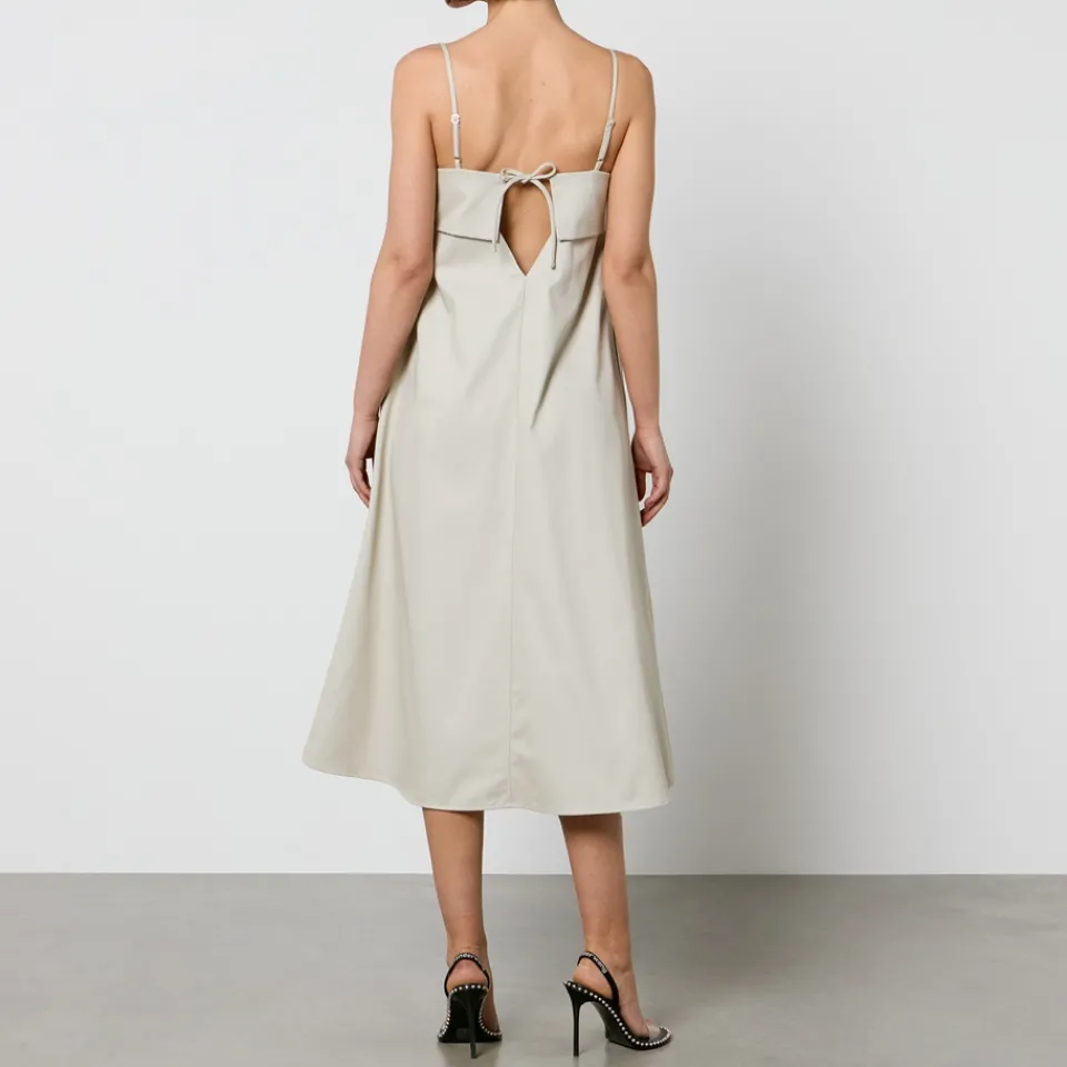 Dresses|Dresses|Toit Volant Verona 3.0 Cotton-Twill Midi Dress - XL