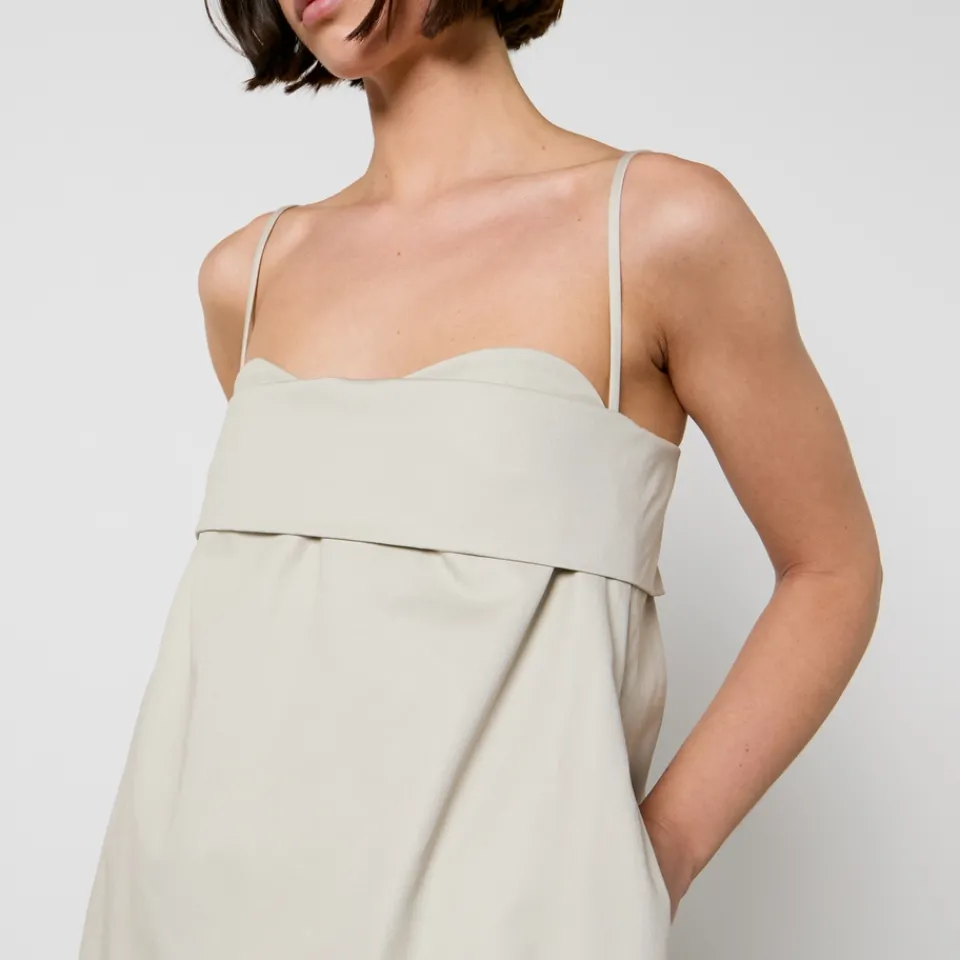 Dresses|Dresses|Toit Volant Verona 3.0 Cotton-Twill Midi Dress - XL