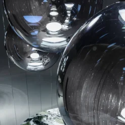 Lighting|Dr. Martens Tom Dixon Globe LED Pendant - Chrome - 25cm