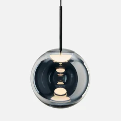 Lighting|Dr. Martens Tom Dixon Globe LED Pendant - Chrome - 25cm