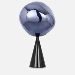 Bedroom|Lighting|Dr. Martens Tom Dixon Melt Cone Fat Table Lamp LED - Smoke