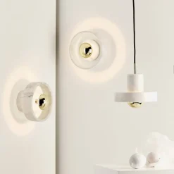 Lighting|Decorative Accessories|Dr. Martens Tom Dixon Stone LED Wall Light - Marble
