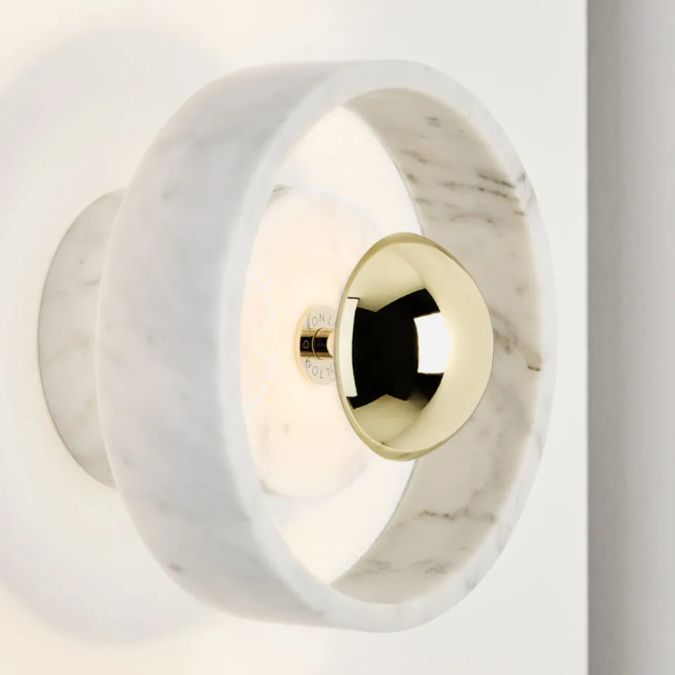 Lighting|Decorative Accessories|Dr. Martens Tom Dixon Stone LED Wall Light - Marble