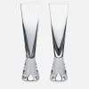 Dining|Dr. Martens Tom Dixon Tank Champagne Glasses - Black