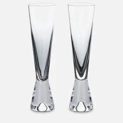 Dining|Dr. Martens Tom Dixon Tank Champagne Glasses - Black