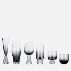 Dining|Dr. Martens Tom Dixon Tank Champagne Glasses - Black