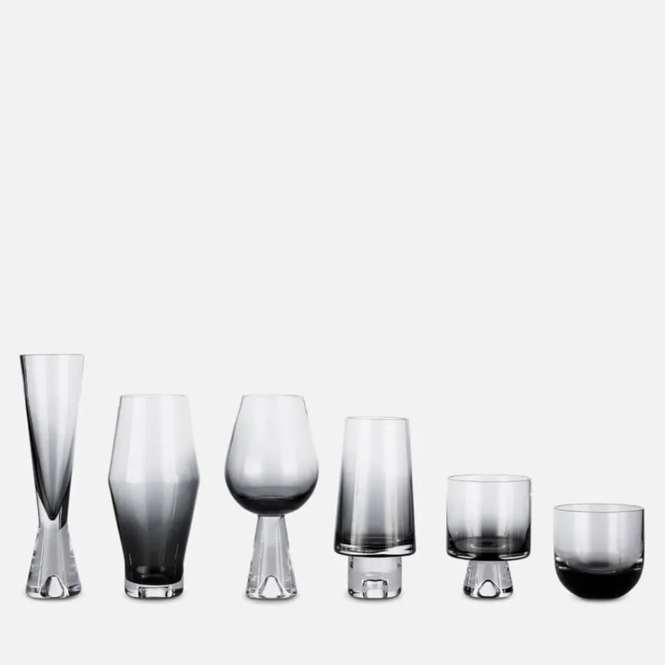 Dining|Dr. Martens Tom Dixon Tank Champagne Glasses - Black