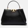 Bags|Dr. Martens Tory Burch Eleanor Leather and Suede Handbag
