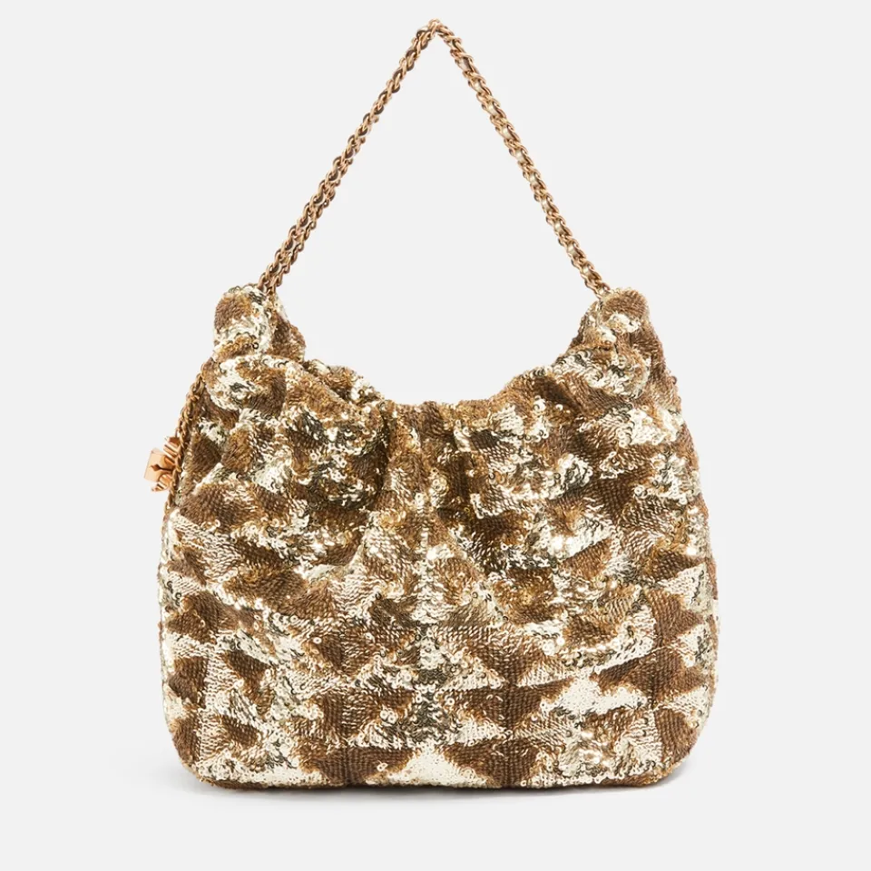 Bags|Dr. Martens Tory Burch Fleming Sequinned Mini Hobo Bag