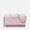 Bags|Dr. Martens Tory Burch Fleming Soft Leather Chain Wallet