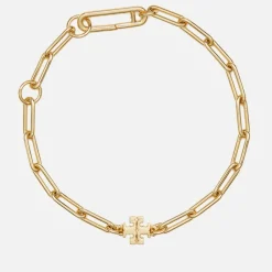 Jewellery|Dr. Martens Tory Burch Good Luck Chain Link 18k Gold-Plated Bracelet