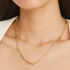 Jewellery|Dr. Martens Tory Burch Good Luck 18-Karat Gold-Plated Necklace