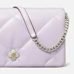 Bags|Dr. Martens Tory Burch Kira Clover Diamond-Quilted Leather Chain Wallet