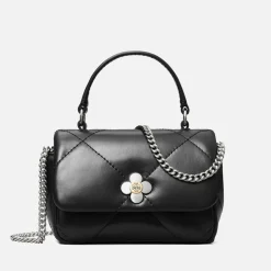 Bags|Dr. Martens Tory Burch Kira Clover Diamond-Quilted Micro Chain Wallet