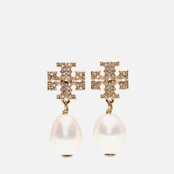 Jewellery|Dr. Martens Tory Burch Kira 18K Gold-Plated Pearl Earrings