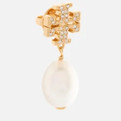 Jewellery|Dr. Martens Tory Burch Kira 18K Gold-Plated Pearl Earrings