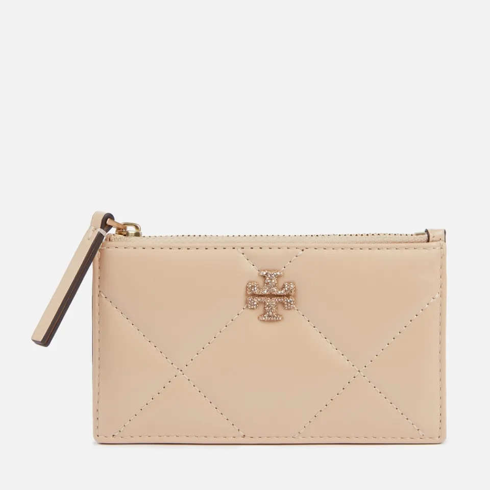 Purses|Dr. Martens Tory Burch Kira Quilted Pavé Logo Leather Card Case