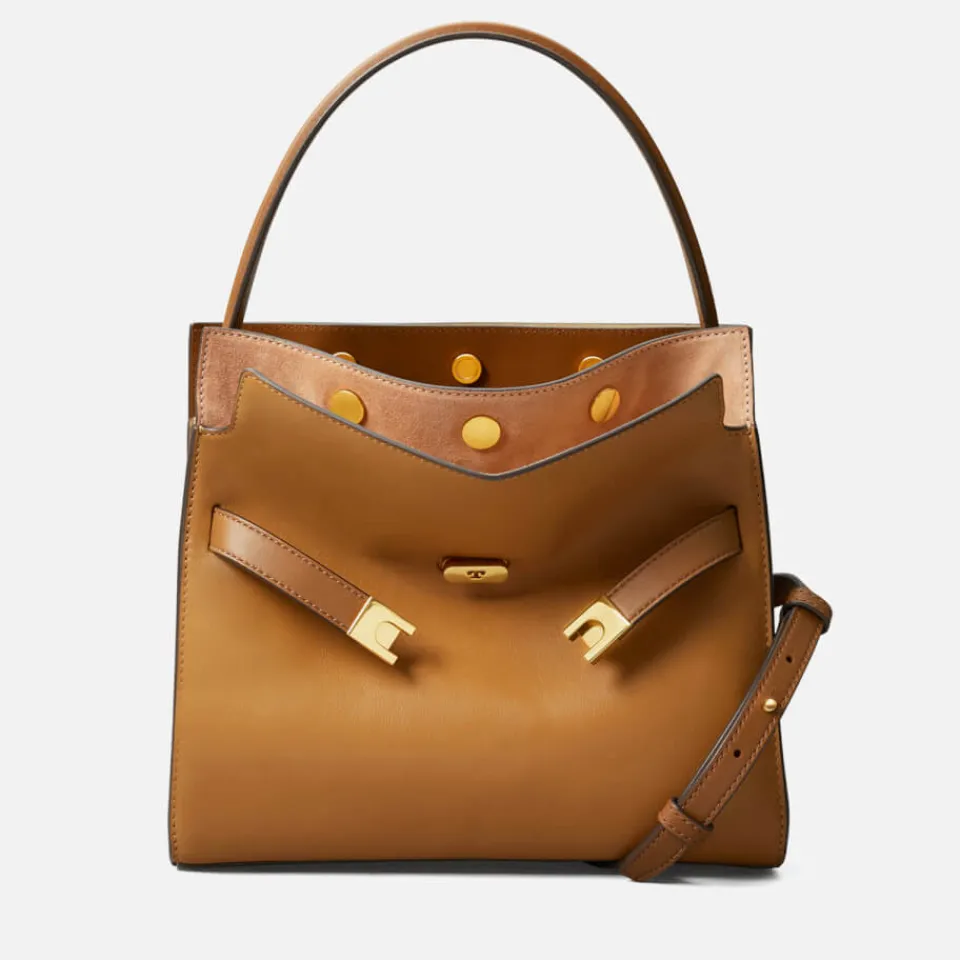 Holiday Bags|Bags|Dr. Martens Tory Burch Lee Radziwill Small Double Suede and Leather Bag