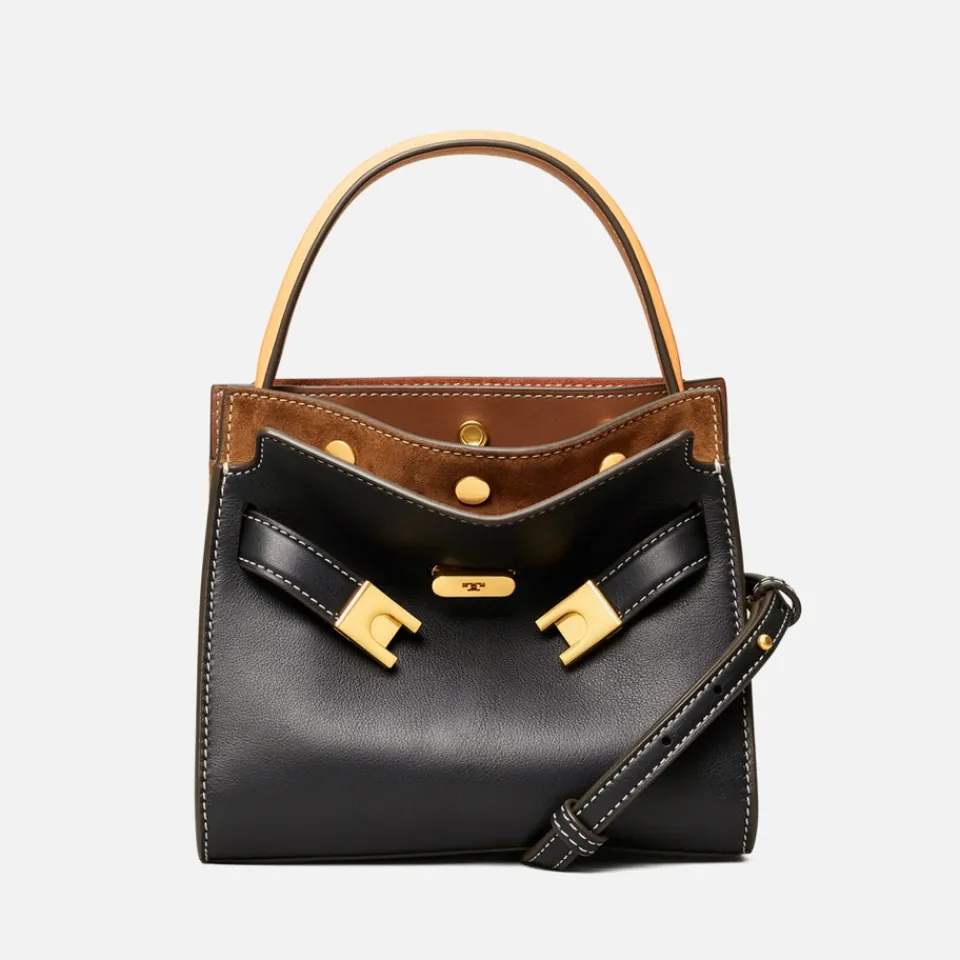 Bags|Dr. Martens Tory Burch Lee Radziwill Petite Double Suede and Leather Bag