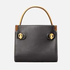 Bags|Dr. Martens Tory Burch Lee Radziwill Petite Double Suede and Leather Bag