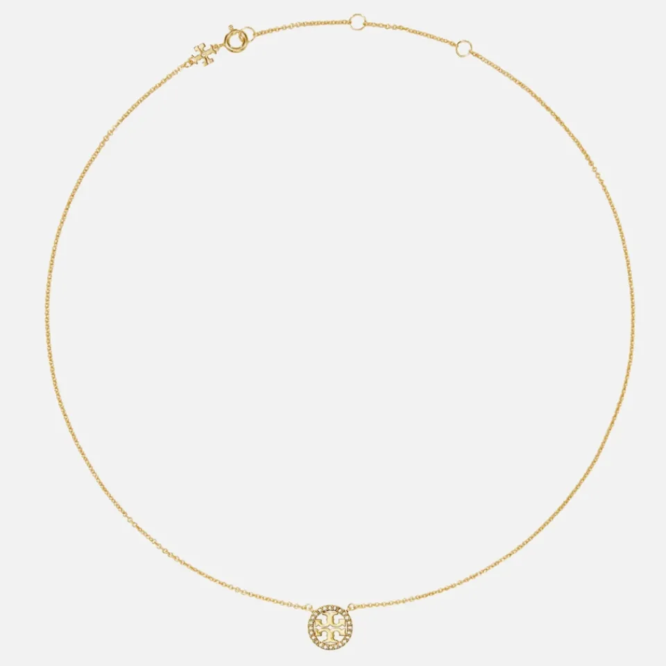 Jewellery|Dr. Martens Tory Burch Miller Gold-Plated Crystal Necklace
