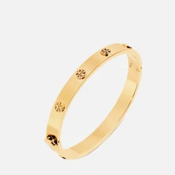 Jewellery|Coach Tory Burch Miller 18k Gold-Plated Bracelet