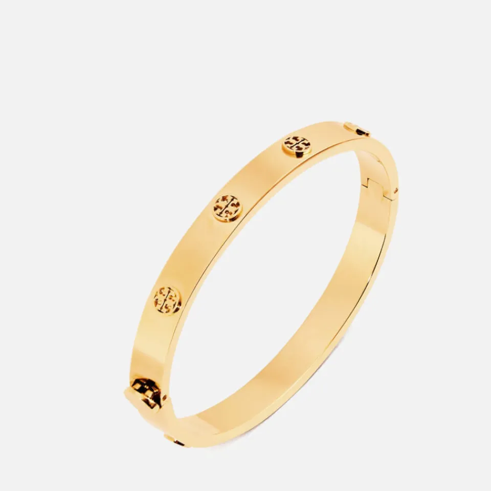 Jewellery|Coach Tory Burch Miller 18k Gold-Plated Bracelet