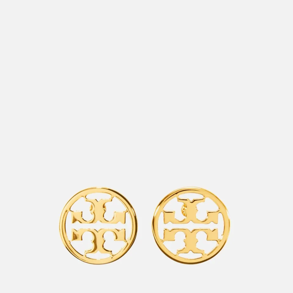 Jewellery|Dr. Martens Tory Burch Miller 18k Gold-Plated Stud Earrings