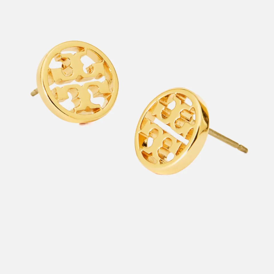 Jewellery|Dr. Martens Tory Burch Miller 18k Gold-Plated Stud Earrings