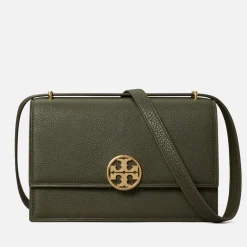 Bags|Dr. Martens Tory Burch Miller Pebble-Grain Leather Shoulder Bag