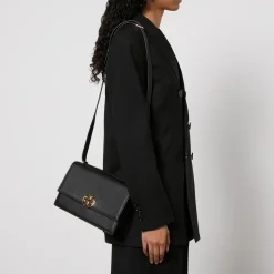 Holiday Bags|Bags|Dr. Martens Tory Burch Miller Pebble-Grain Leather Shoulder Bag