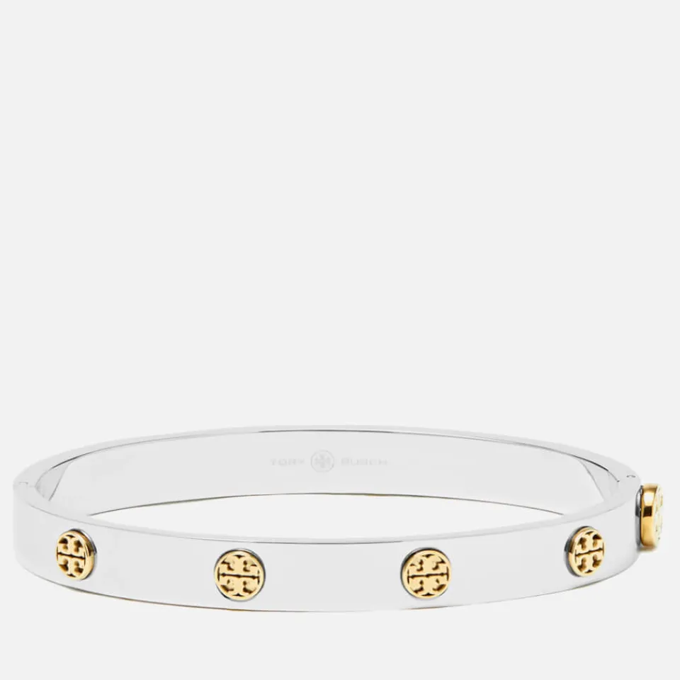 Jewellery|Dr. Martens Tory Burch Miller Studded Silver-Tone Bracelet - S
