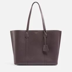 Holiday Bags|Bags|Tory Burch Perry Triple-Compartment Leather Tote